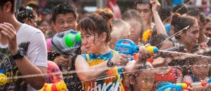 Songkran Fin de año Tailandia