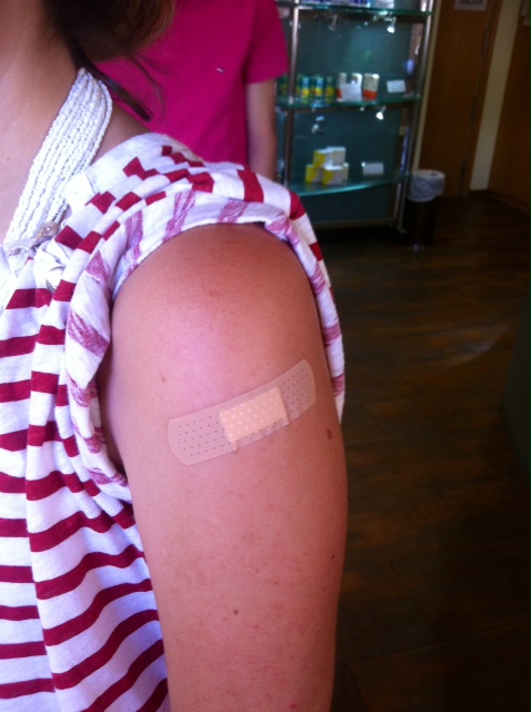 AU! No, es broma, no nos hicieron daño en Barnaclínic :)